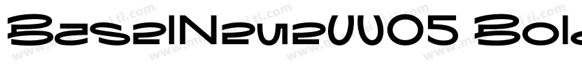BaselNeueW05 Bold Regular字体转换
